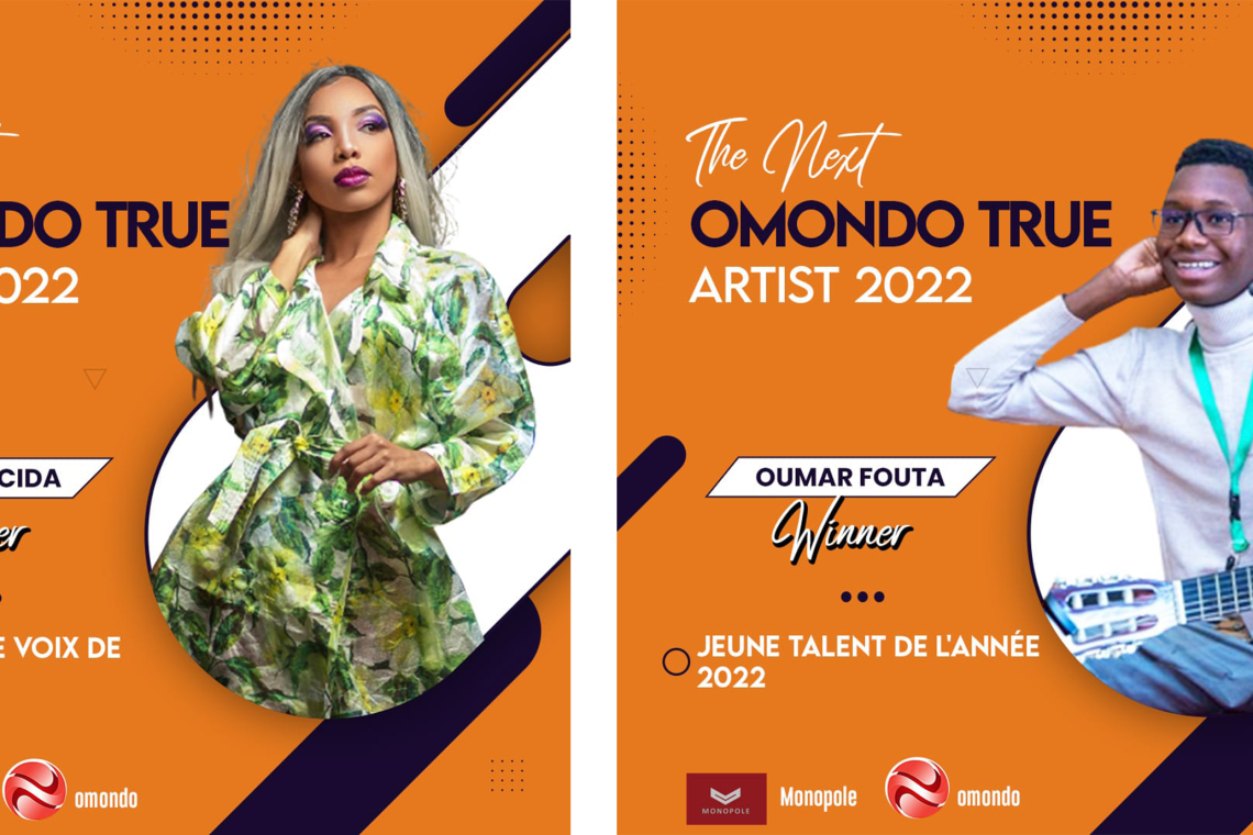Omondo True Voices 2022 : Une finale de folie ! Une femme et un homme au podium
